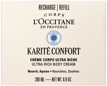 Karité Confort Shea reichhaltige Körpercreme REFILL