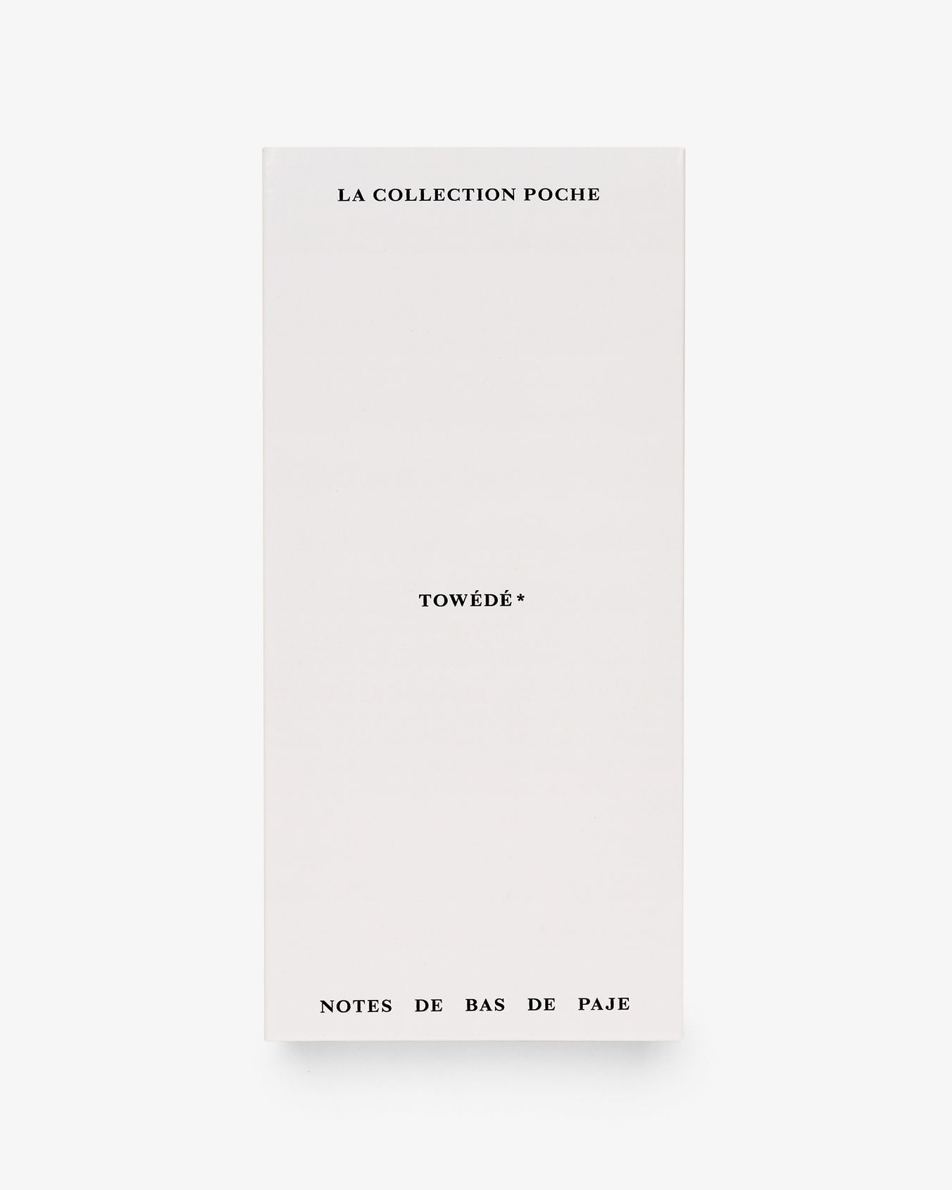 Towédé Extrait de Parfums