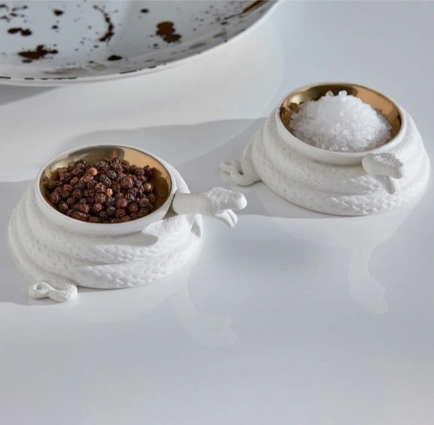 Eden Salt & Pepper Schlangenschälchen 2 Stück