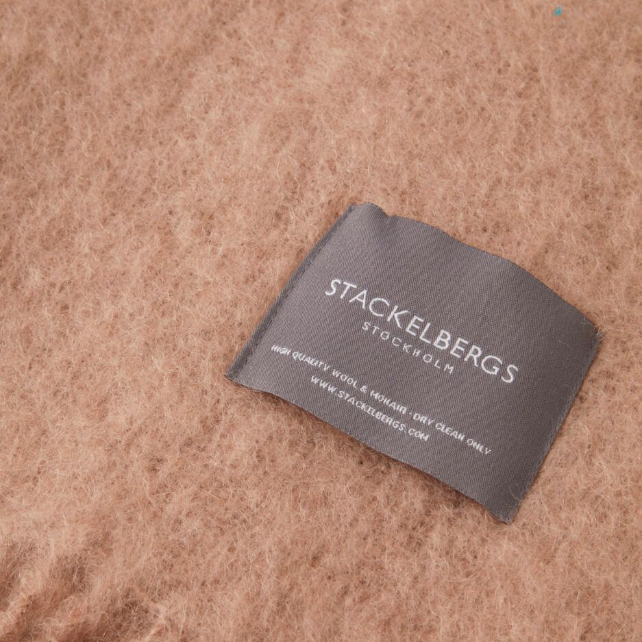 Mohair Natural Decke 130x170cm