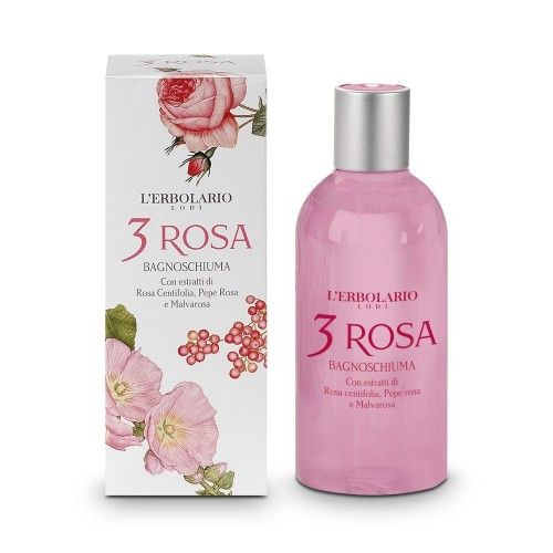 3 Rosa Badeduschgel